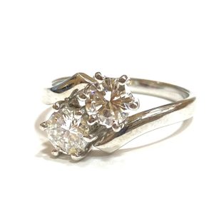 Pt900　ダイヤモンド　リング　0.5ct、0.51ct
